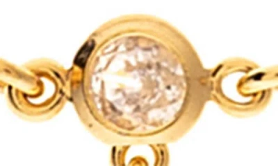 Rivka Friedman 18k Gold Plated Cubic Zirconia Hand Chain In Gold