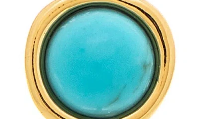 Rivka Friedman 18k Plated Pearl Earrings In White