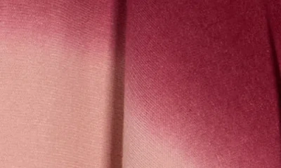 Patrizia Luca Ombré Faux Fur Cape In Multi