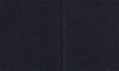 Rothschild Kids' Princess Faux Fur Collar Double Breasted Coat In Blue