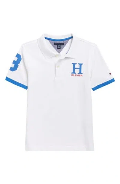 Tommy Hilfiger Kids' Matt Polo In White