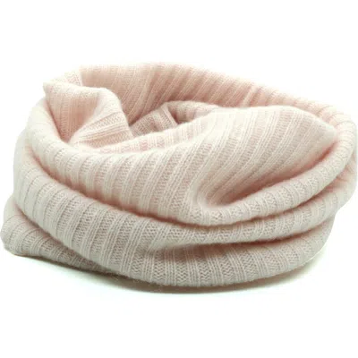 Portolano Cashmere Neck Warmer In Pink