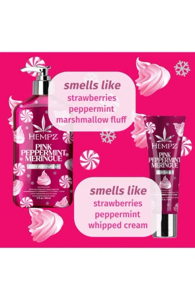 Hempz Festive Mint Hydration Gift Set In Pink