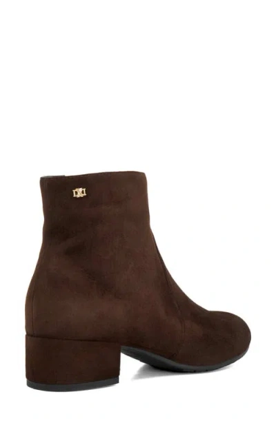 Dune London Pardy Bootie In Brown
