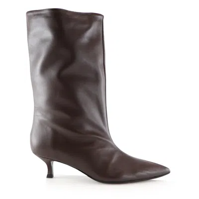Notabene 40mm Greer Pointed-toe Boots In Brown