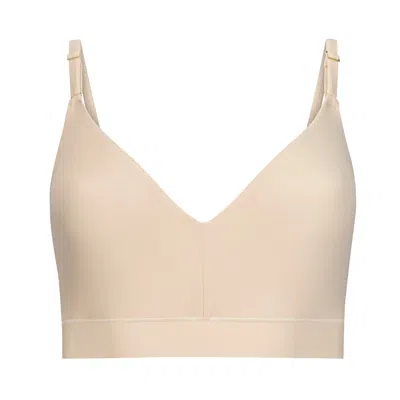 Uwila Warrior Women's Neutrals Soft Bra - Smoke Grey In Neutral