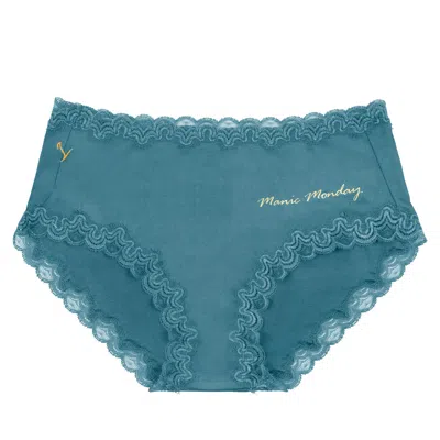 Uwila Warrior Women's Soft Silk Days Of The Week- Storm Blue In Blue