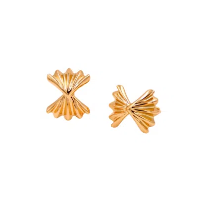 1610istanbul Women's Gold Casa Botter Art Nouveau Earrings In Gold