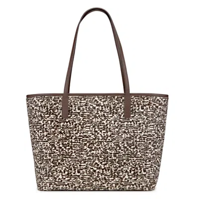 Saint Botolph Women's The Pat Shell For The  Oyster Bag--static/ Black & White In Multi