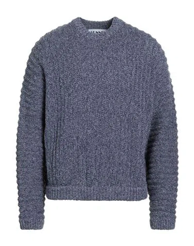 Sunnei Woman Sweater Blue Size M Polyamide In Blue