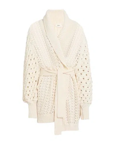 Ba&sh Ba & Sh Woman Cardigan Ivory Size 2 Polyester, Cotton, Polyamide In Neutral