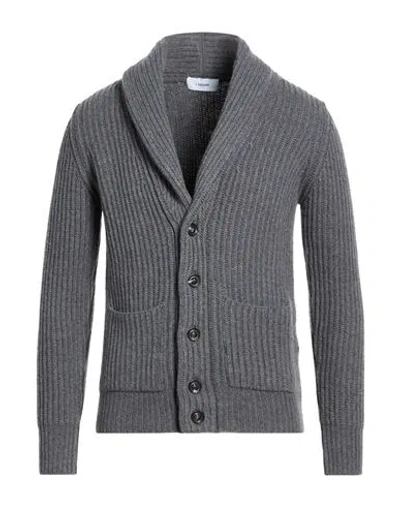 Lardini Man Cardigan Grey Size Xxl Wool, Cashmere In Gray