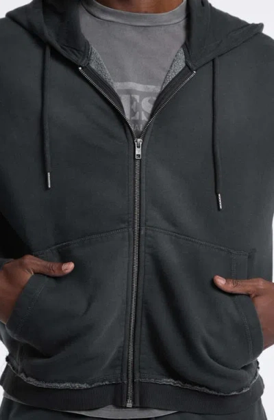 Guess Originals Boxy Zip Hoodie In Black