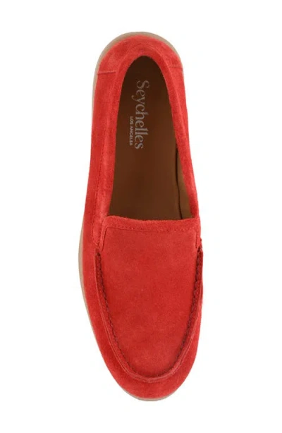 Seychelles Sail Away Loafer In Red