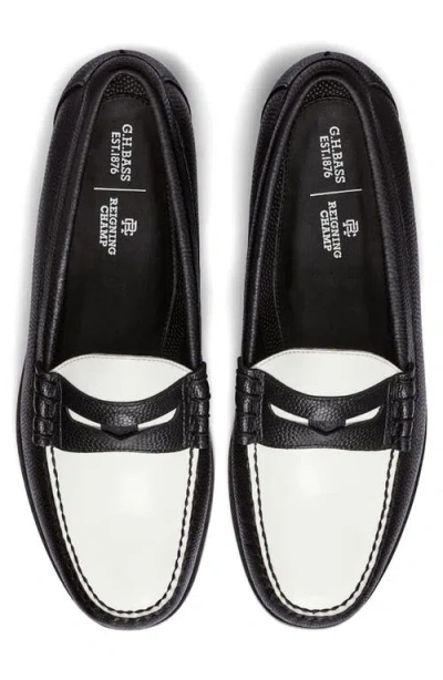 G.h.bass X Reigning Champ Larson Weejuns Two Tone Penny Loafer In Multi