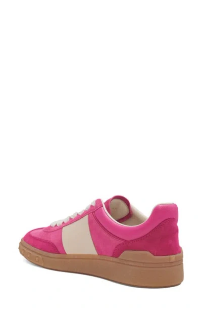 Valentino Velcro Sneakers In Cyclamen And Pink In Pink