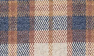 7 Diamonds Generation Plaid Stretch Flannel Button-up Shirt In Brown