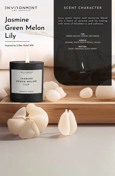 Environment Inspired By 5-star Luxury Hotel Candle In Black