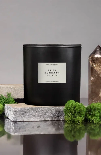 Environment Inspired By Designer Perfume Candle In Black