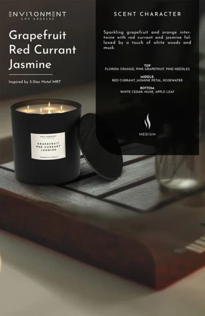 Environment Inspired By 5-star Luxury Hotel Candle In Black