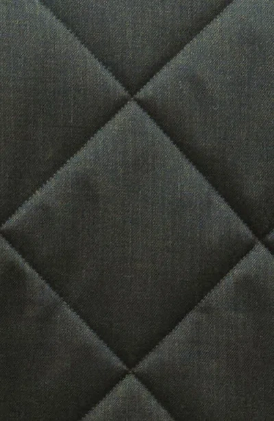 Barbour Winter Finn Quilted Vest In Green