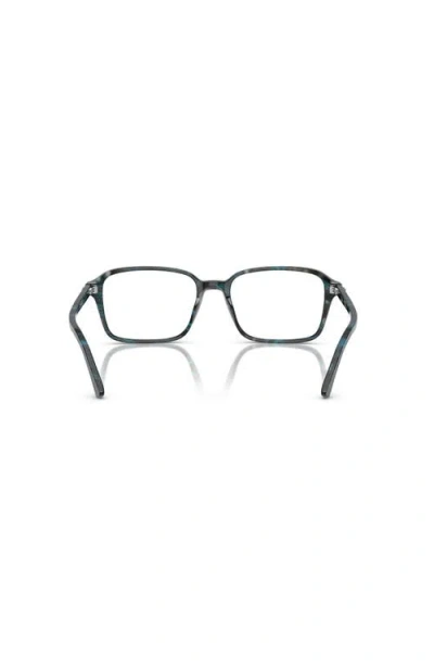 Ray Ban Ray-ban 54mm Square Optical Glasses In Multi