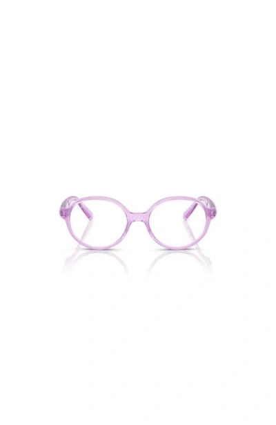 Ray Ban Ray-ban 42mm Phantos Optical Glasses In Purple