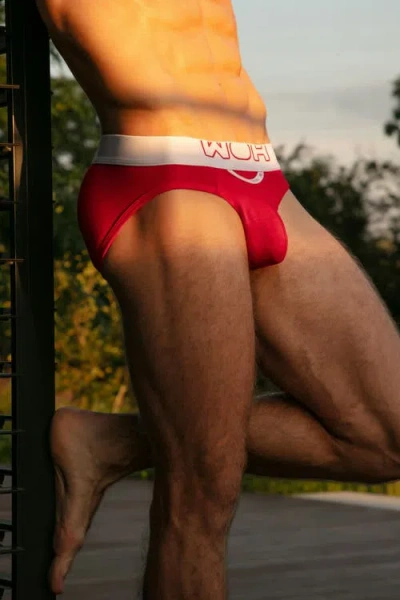 Woh Sexy Fun Mini Briefs In Red