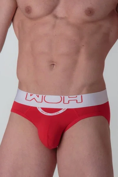 Woh Sexy Fun Mini Briefs In Red