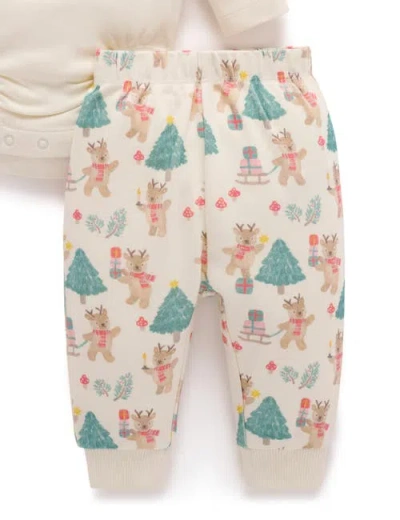 Purebaby 3 Piece Christmas Gift Set In Neutral