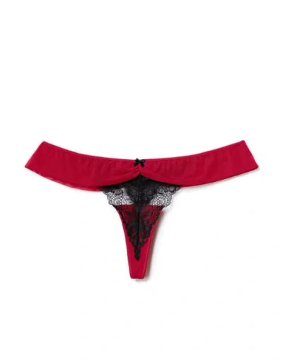 Adore Me Clairabella Thong Panties In Multi