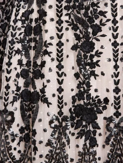 Needle & Thread Off-the-shoulder Adeline Maxi Dress In Black