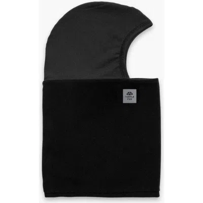 Turtle Fur Youth Fleece Shellaclava Balaclava In Black