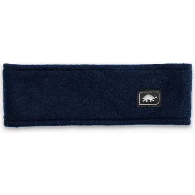Turtle Fur Turtle Band Fleece Headband In Blue