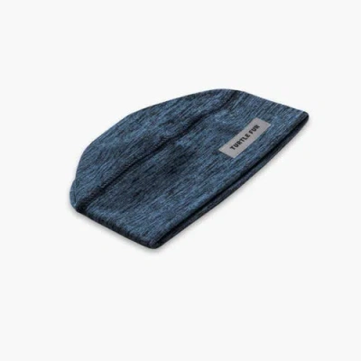 Turtle Fur Brain Shroud Skull Cap In Blue