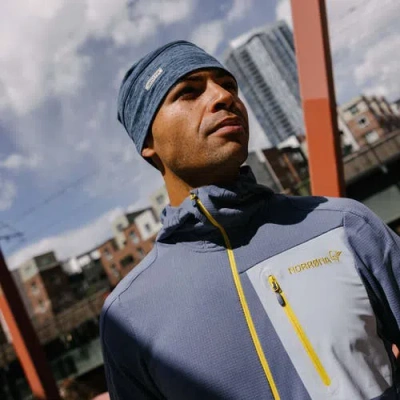 Turtle Fur Brain Shroud Skull Cap In Blue