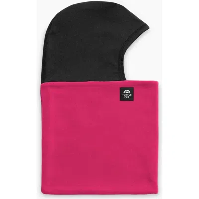 Turtle Fur Shellaclava Micro Fur Balaclava In Pink