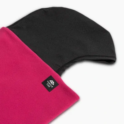 Turtle Fur Shellaclava Micro Fur Balaclava In Pink