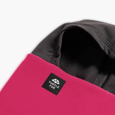 Turtle Fur Shellaclava Micro Fur Balaclava In Pink