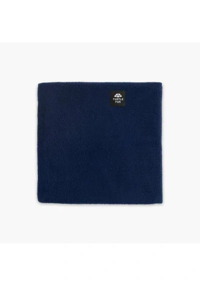 Turtle Fur Youth Double-layer Fleece Neck Warmer In Blue