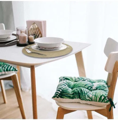 Tag Woven Placemats In Brown