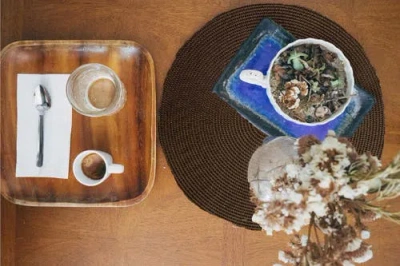 Tag Woven Placemats In Brown