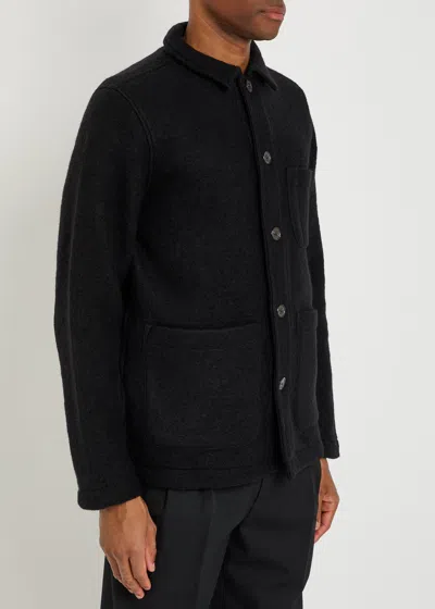 Universal Works Wool-blend Jacket In Black