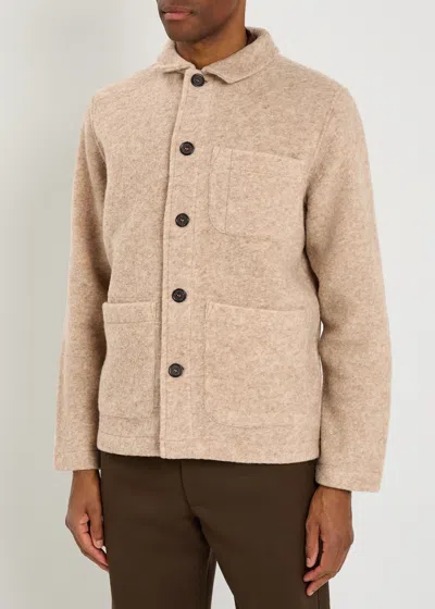 Universal Works Wool-blend Jacket In Neutral