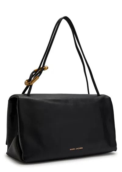 Marc Jacobs Black Bag With Gold-tone Clasp And Vibrant Lining In Black