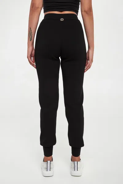 Twinset High-waisted Casual Pants In Multi