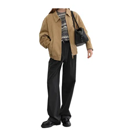 Dunst Leather Outerwear  In Brown