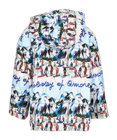 Alessandro Enriquez Long Sleeve Jacket In Blue