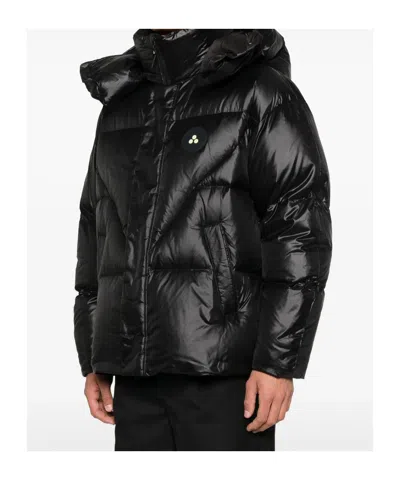 Peuterey Long-sleeved Cotton Jacket In Black