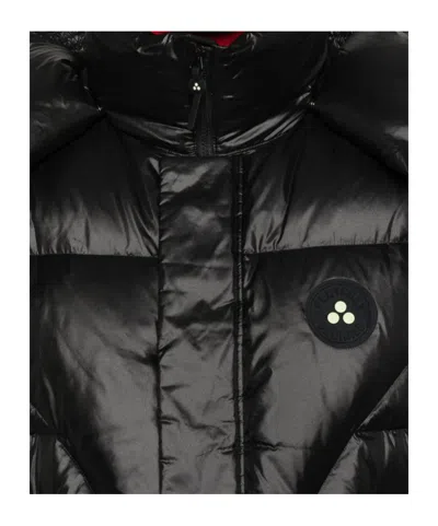 Peuterey Long-sleeved Cotton Jacket In Black